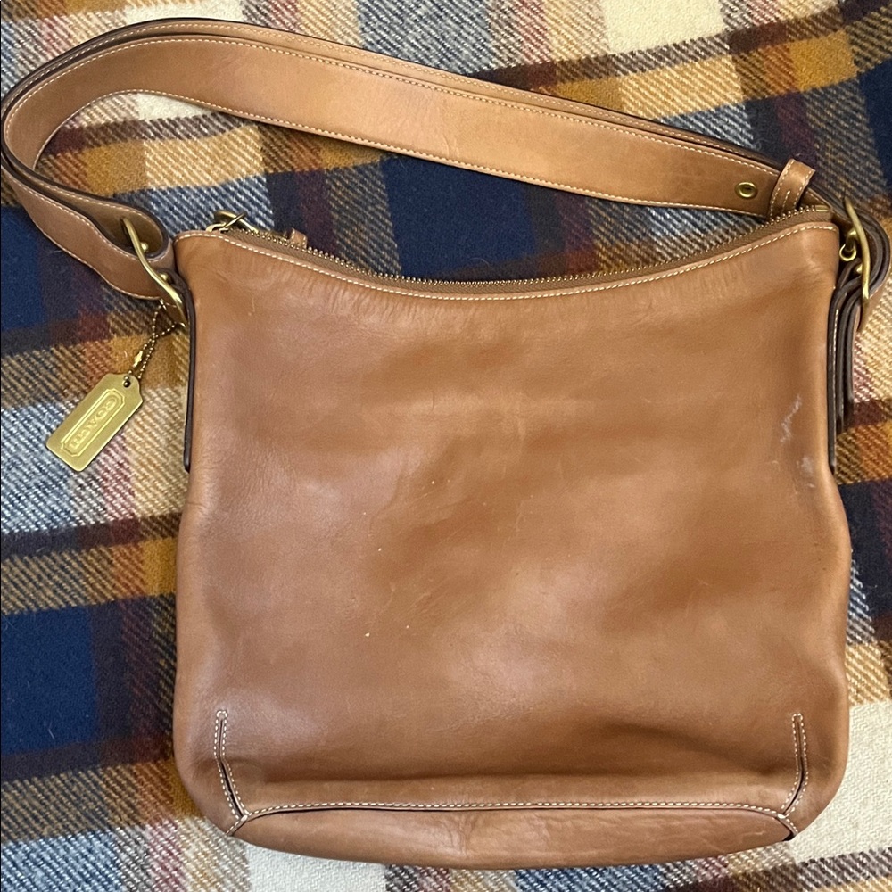 Coach Brown Leather Shoulder Bag